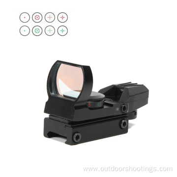 Green And Red Dot Sight 4 Reticles Reflex